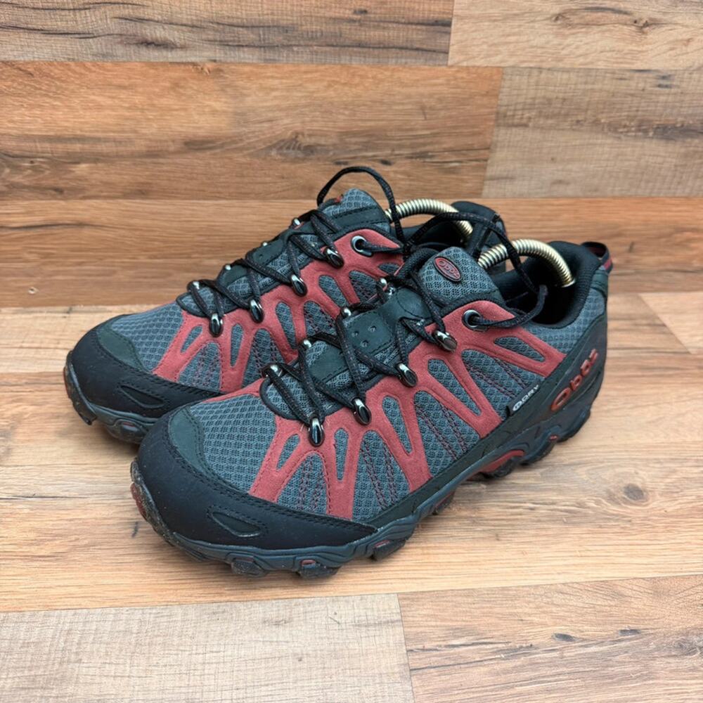 Oboz men size 10 BDry Waterproof Low Hiking Shoes  Trail Hikers